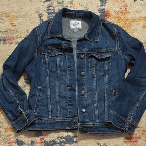 Old Navy Dark Blue Denim Jacket